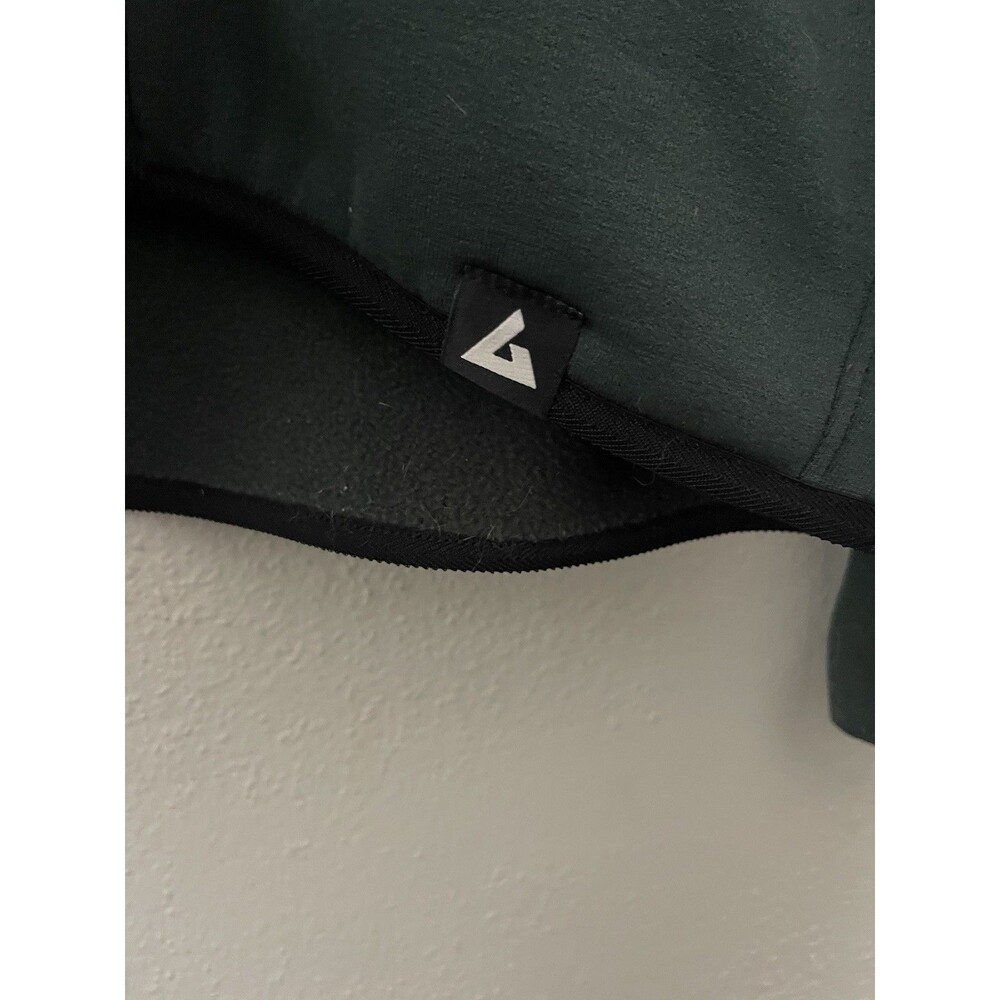 American Giant Hoodie Mens Medium Green Full Zip Fleece Made In USA Sweatshirt - Picture 3 of 6
